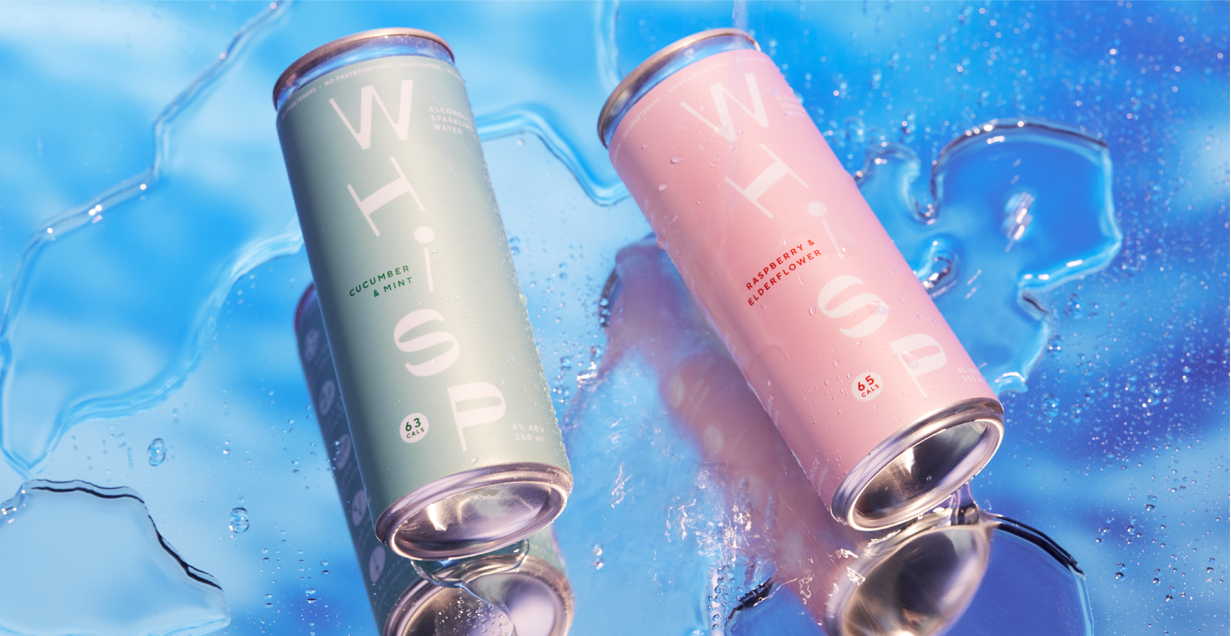 Whisp cans - blue sky - Mel Yee Design